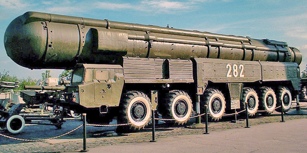 Sowjetische SS-20-Mittelstreckenrakete