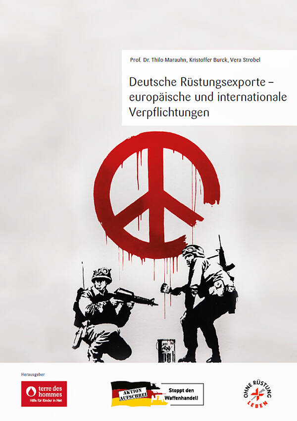 Broschüre: Deutsche Rüstungsexporte – europäische und internationale Verpflichtungen