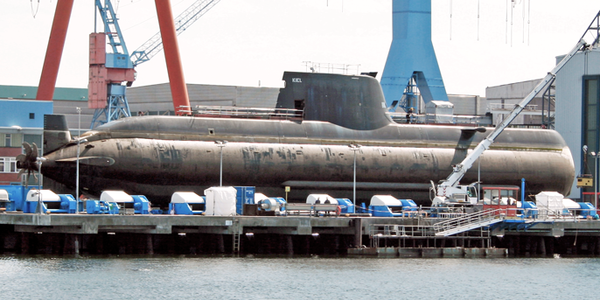 U-Boot der Klasse 2014 in der Werft