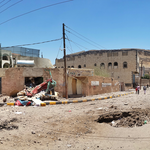 Sana'a nach einem Luftangriff