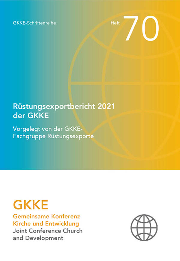 Broschur: Rüstungsexportbericht 2021 der GKKE