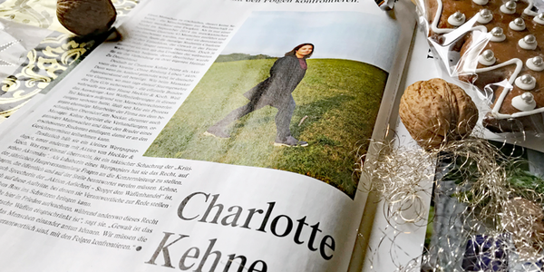 Charlotte Kehne von Ohne Rüstung Leben im "Greenpeace Magazin"