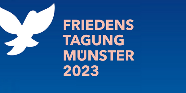 Logo der Friedenstagung Münster 2023