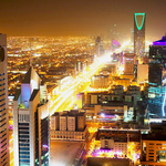 Das Zentrum von Riad, der Hauptstadt Saudi-Arabiens