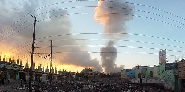 Luftangriff auf Sanaa