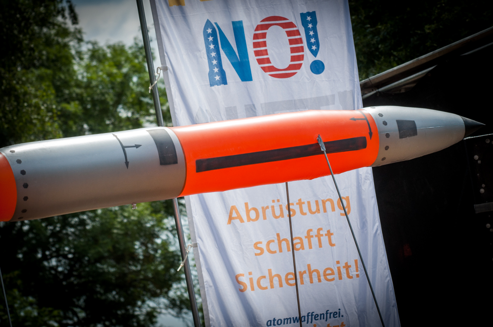 &quot;Nur atomare Abrüstung schafft Sicherheit&quot; - Klare Botschaft beim Ökumenischen Aktionstag 2019 in Büchel