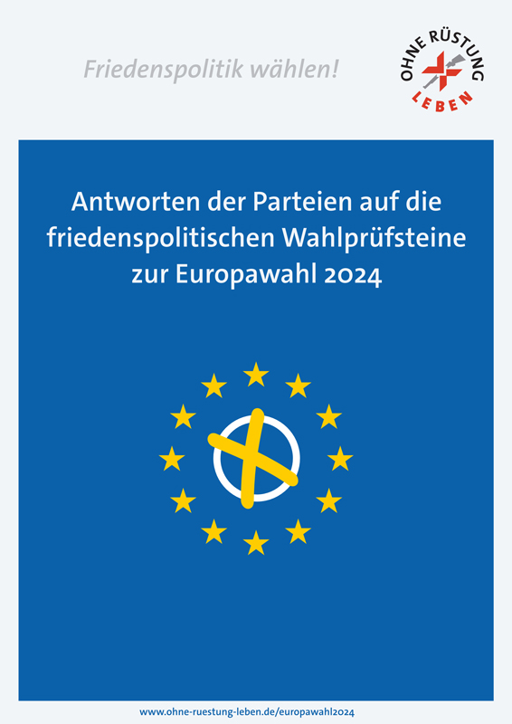 Antworten der Parteien auf unsere friedenspolitischen Wahlprüfsteine zur Europawahl 2024